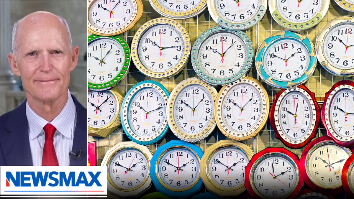 “Other than the SAVE America Act, this is by far the most important legislation, most popular legislation.” — Sen. Rick Scott on the push to make Daylight Saving Time permanent Rick Scott Sharla McBride @Marc_Lotter