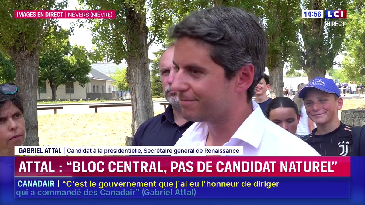 🗣️ "Jean-Luc Mélenchon ne sait plus quoi faire pour faire parler de lui et donc il fait du trumpisme et il raconte absolument n'importe quoi" : Gabriel Attal répond aux critiques du leader de LFI.