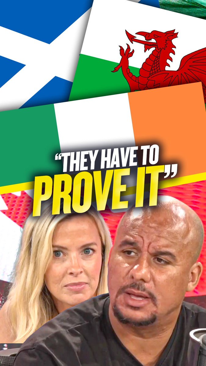 👀 "They have to prove that they were supporting us!" 🏴 "We need proof you're wearing an England shirt!" Gabby Agbonlahor insists Scottish, Welsh & Irish fans shouldn't be able to have a bank holiday if England win the World Cup unless they support the Three Lions!