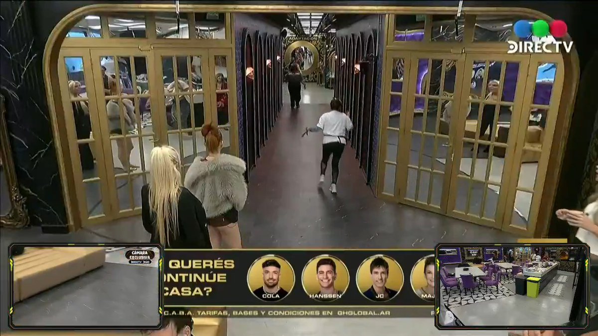 JuaniCar eligió a la Pinco para la actividad junto a Charlotte y Yipio. #GranHermano #GranHermanoAr