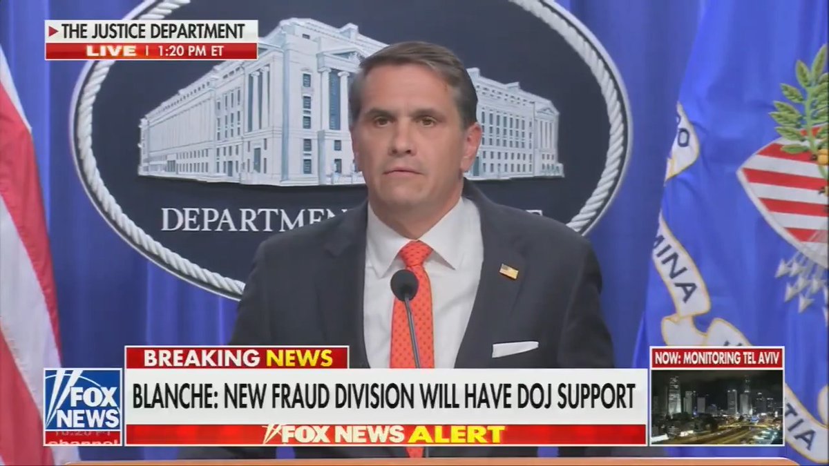 Acting AG Todd Blanche: I just operate every day on doing everything that I need to do to execute the president's agenda and priorities