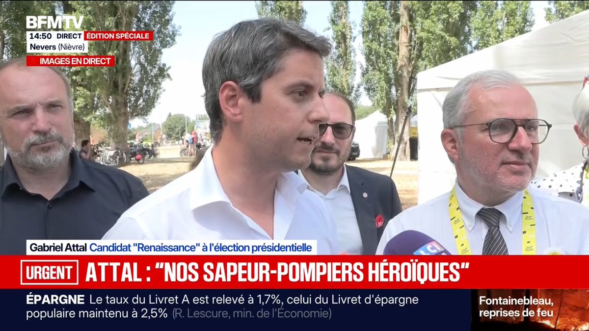 Citez-moi le seul gouvernement qui a commandé des Canadair en 20 ans. C’est le gouvernement que j’ai eu l’honneur de diriger. Et on ne s'est pas arrêtés aux Canadair, nous avons commandé 36 hélicoptères. Et ces commandes ont été possibles grâce à la loi LOPMI. Qui a voté contre ? La France Insoumise. Si on faisait ce que Jean-Luc Mélenchon propose, on désarmerait la police et on désarmerait nos pompiers.