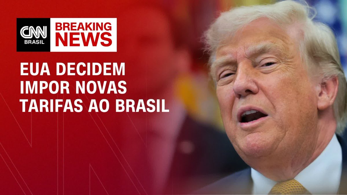 EUA decidem impor novas tarifas ao Brasil; assista #LiveCNNBrasil