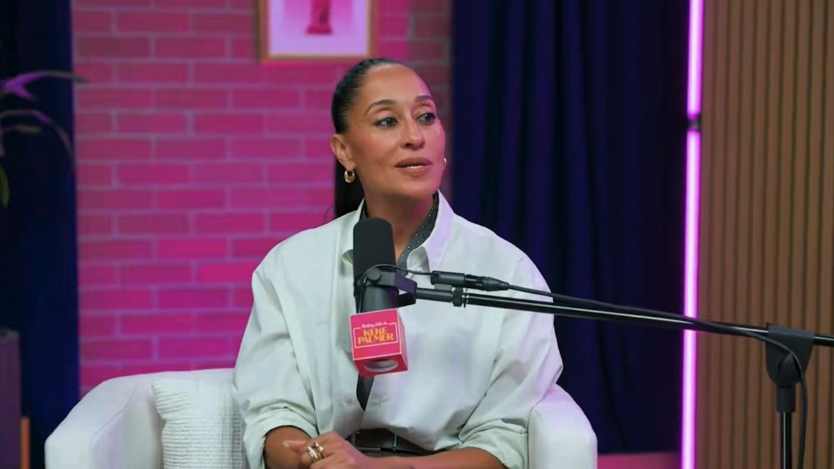 🤩 Tracee Ellis Ross shared a childhood story, recalling times when Michael Jackson and Marvin Gaye would call her house phone to reach her mom, Diana Ross. 🎥: Baby, This is Keke Palmer