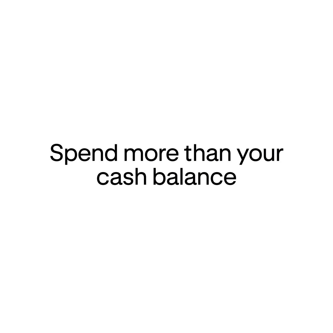 Your buying power just got a boost. You can now spend more than your cash balance on Kraken. Cash is spent first, Kraken Borrow covers the rest. One price. One confirmation. No selling required. →