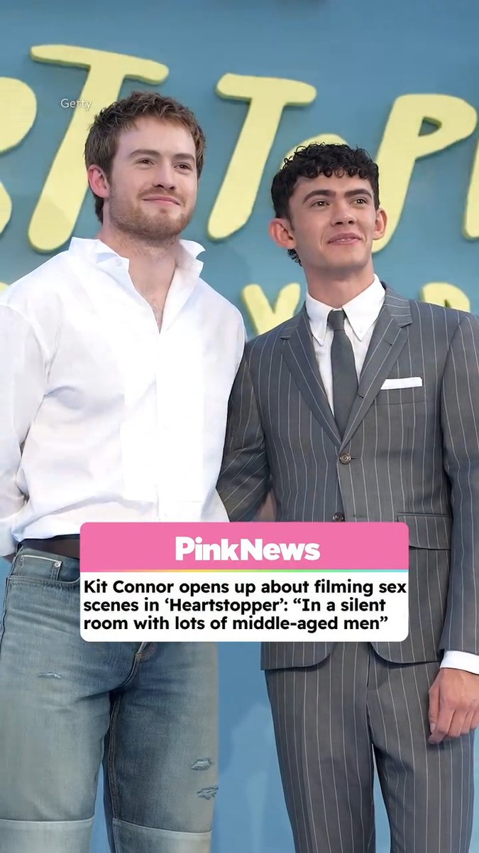 Kit Connor has opened up about filming sex scenes in 'Heartstopper Forever'. Speaking to The Guardian, Connor said: “It's just nice to see two boys in love.” On filming intimate scenes, he continued: “In a silent room with lots of middle-aged men. A camera right next to your face while you're wearing a c** sock.” Connor's costar, Joe Locke, added: “It would be weird if we hadn't shown it. Just because our show is a more earnest version of a queer representation doesn't mean that sex [shouldn't be shown]. It's still a big thing for anyone in the world.”