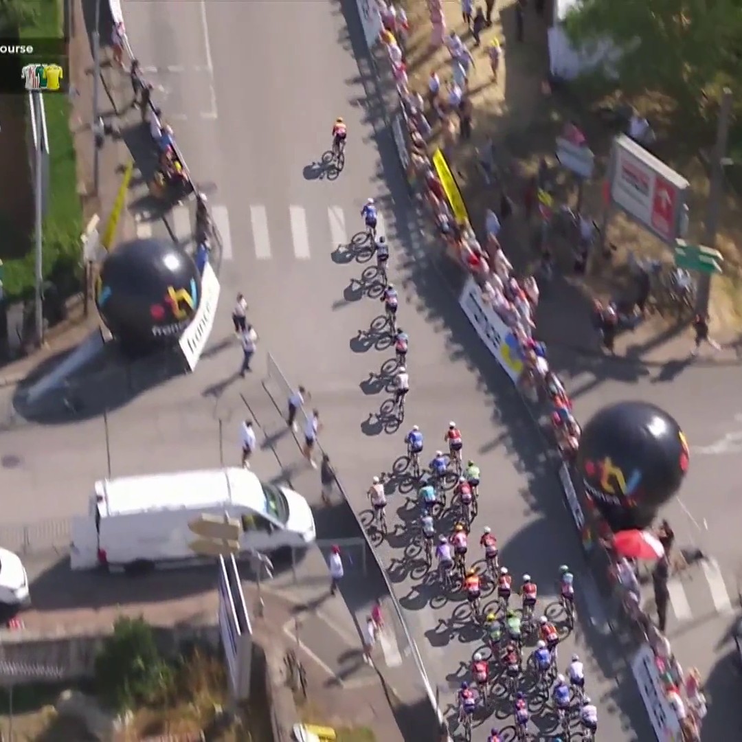 FASTEST STAGE EVER! 🔥 Søren Wærenskjold sprints to victory on Stage 11 of the Tour de France as the peloton averages a blistering 50.9 km/h! 😮