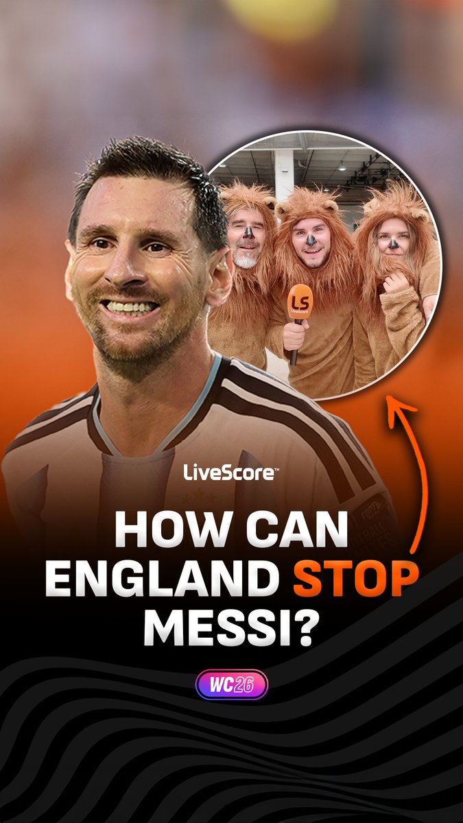 England fans get EXTREME with ways the Three Lions can stop Messi 😳😮