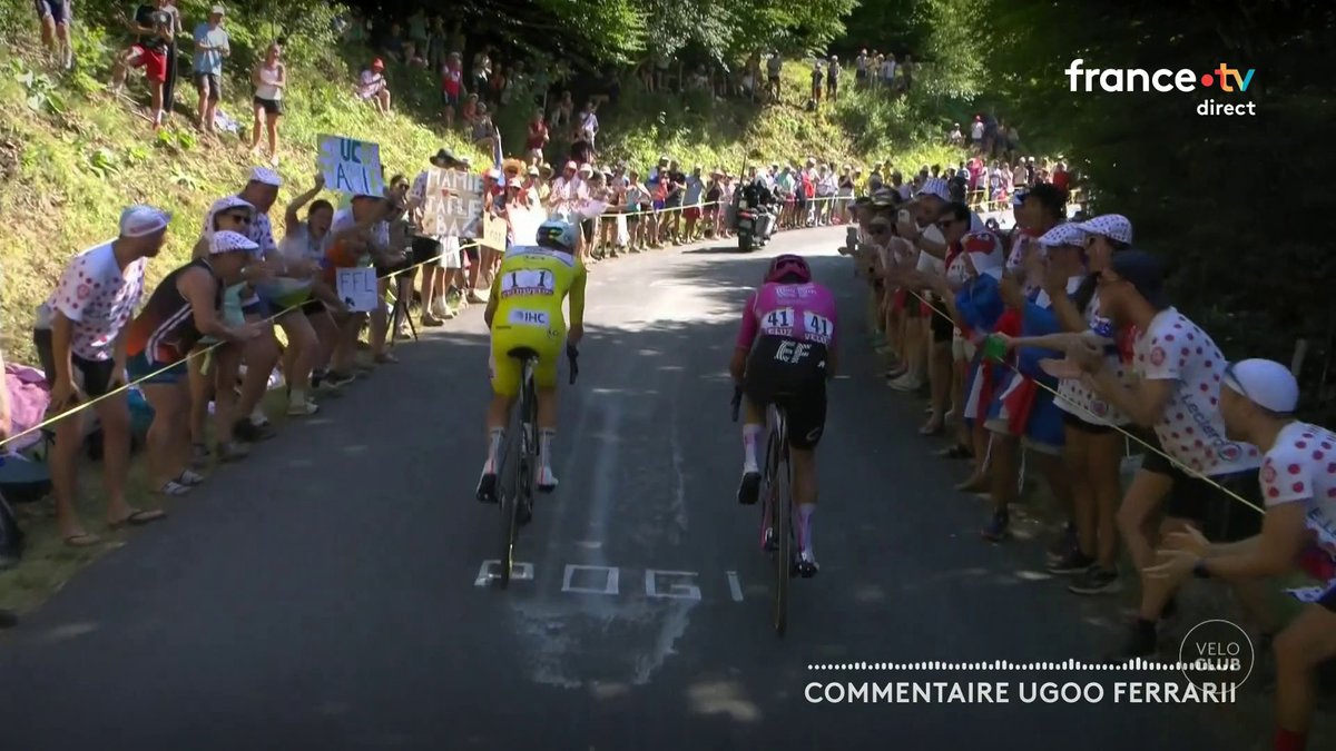 #TDF2026 | Bonne sortie pour Richard Carapaz, mais c'était trop facile pour Pogačar ! 📺 Le Vélo Club :
