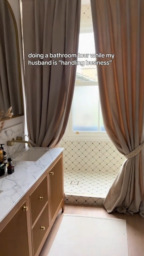 The bathroom trend on my husband 🤣