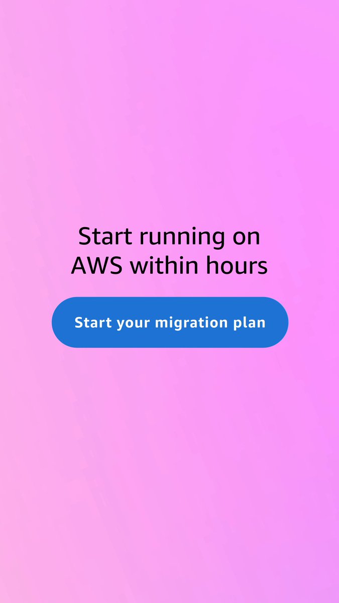 AWS Startups offers AI-powered migration planning and execution for startups moving from GCP, OpenAI, or Gemini to AWS. Generate a personalized migration plan in minutes that includes service mapping, cost estimates, architecture diagrams, Terraform templates, credit eligibility, and a step-by-step runbook. When you're ready to execute, choose the path that works for you. Use the AI Agent for guided migration, work hands-on with an AWS expert, or get matched with a certified AWS Partner.