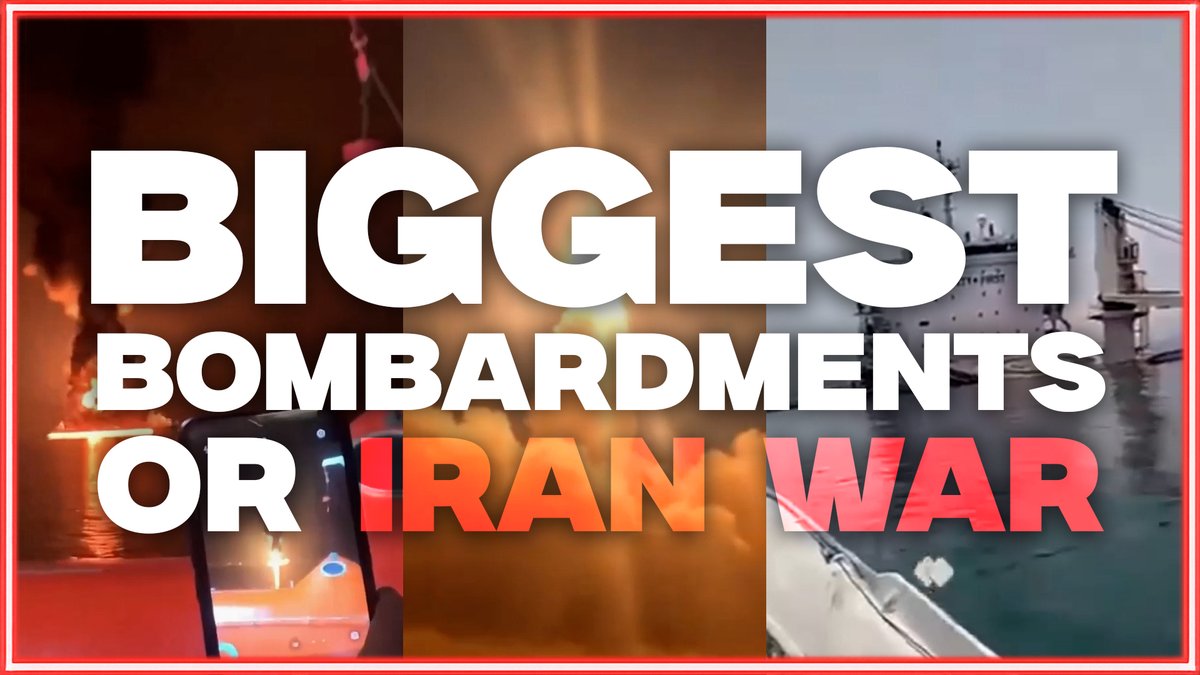 🚨MAJOR IRAN WAR UPDATE: In The Last 5 Days, The US Has Launched Its Biggest Bombardments Since The War Began As Iran Hits More Than 10 Countries, Sinking Cargo Ships, Oil Tankers, & Warships! Alex Jones Breaks Down The Latest Developments, "This Is Hands Down The Largest, Most Intense Fighting And Most Bombs & Missiles Being Exchanged Since This War Exploded 137 Days Ago After Israel Drug Us Into It!" PLUS, Trump Tells Netanyahu To Pull Israeli Troops From Lebanon & Syria As Gulf Allies Protest Greater Israel Project Expansion! 🔴WATCH ALEX JONES LIVE NOW: