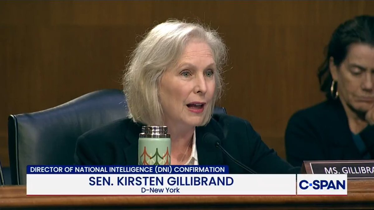 Sen. Kirsten Gillibrand (D-NY) to Jay Clayton on election security and accepting results: "You can understand why this committee is concerned that you won't say Biden won the election because it just reeks of this insecurity by the Trump administration about election security."