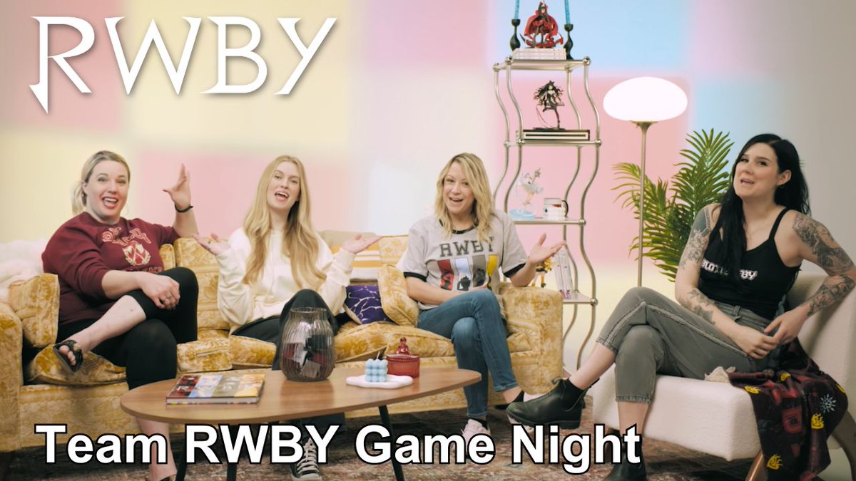 Game night has officially begun! 🎲 Join the Team RWBY voice cast as they put their teamwork and gaming skills to the test with a few classic (and not so classic) games. ❤️🤍🖤💛 Watch the full game night now on YouTube!