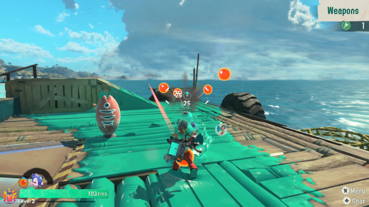 In the world of #SplatoonRaiders, laying down ink is key! Cover the ground or walls with ink from your weapon and gadgets, then swim quickly around, it’s way faster than walking! Just as important, you can reload your weapon in the ink, take a dip if you’re running low.