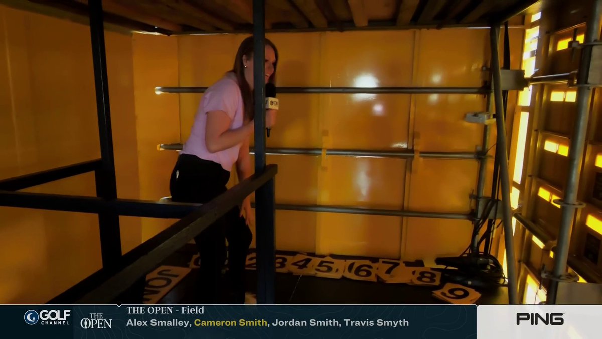 Imagine working the giant leaderboard on championship Sunday at The Open 😮👀 Proper behind-the-scenes golf content 🤌