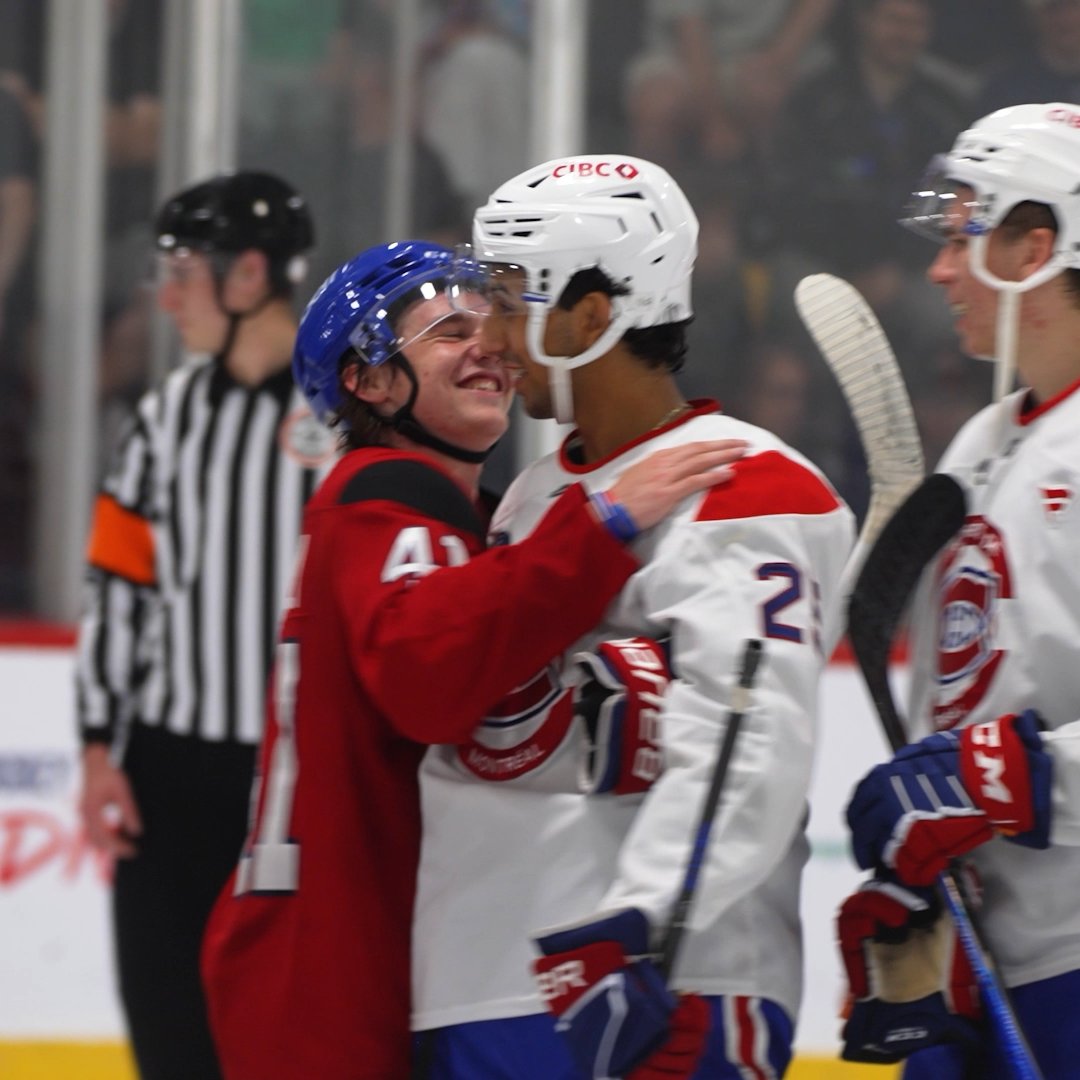 Entendez tout ce qu'avaient à dire Hage et Mooney au Camp de perfectionnement des Canadiens 🎙️ Listen in to everything Hage and Mooney had to say at Canadiens Development Camp #GoHabsGo