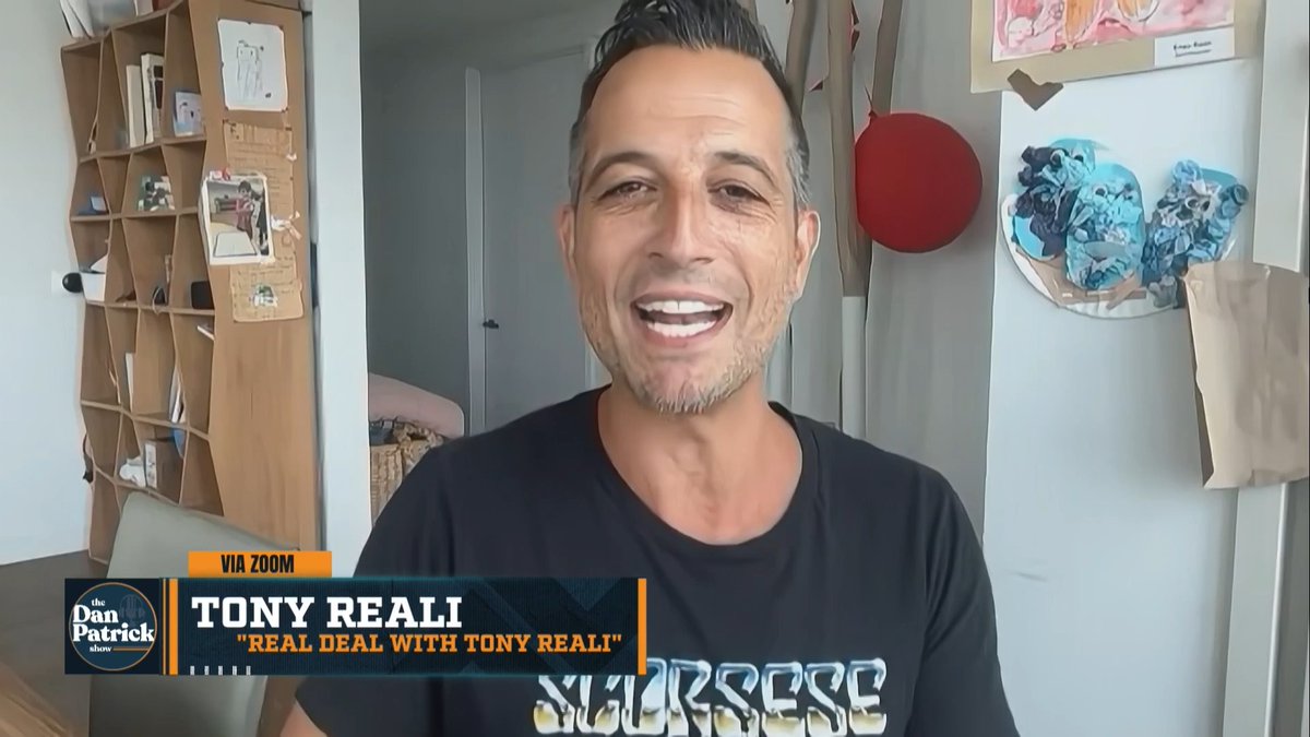 "This video came up in my feed, and I started crying... I wanted to sit in many moments that are irresistible to me." – Tony Reali on his new podcast, "Real Deal with Tony Reali"