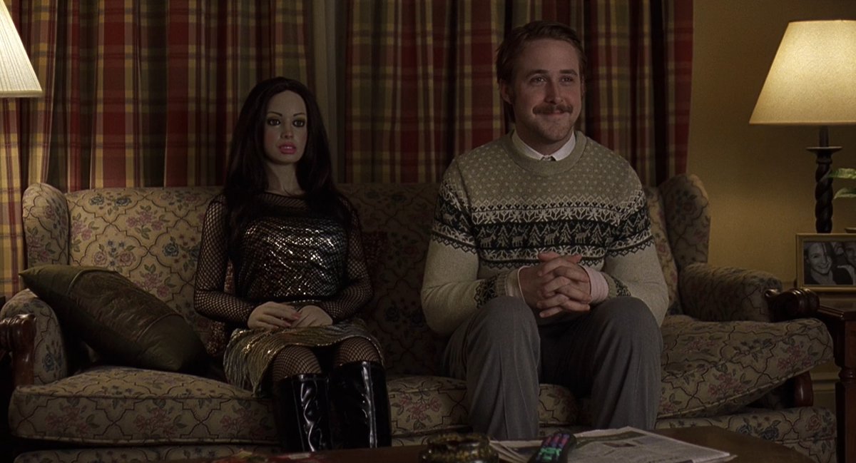 Love can take strange shapes. Ryan Gosling in Craig Gillespie's LARS AND THE REAL GIRL.