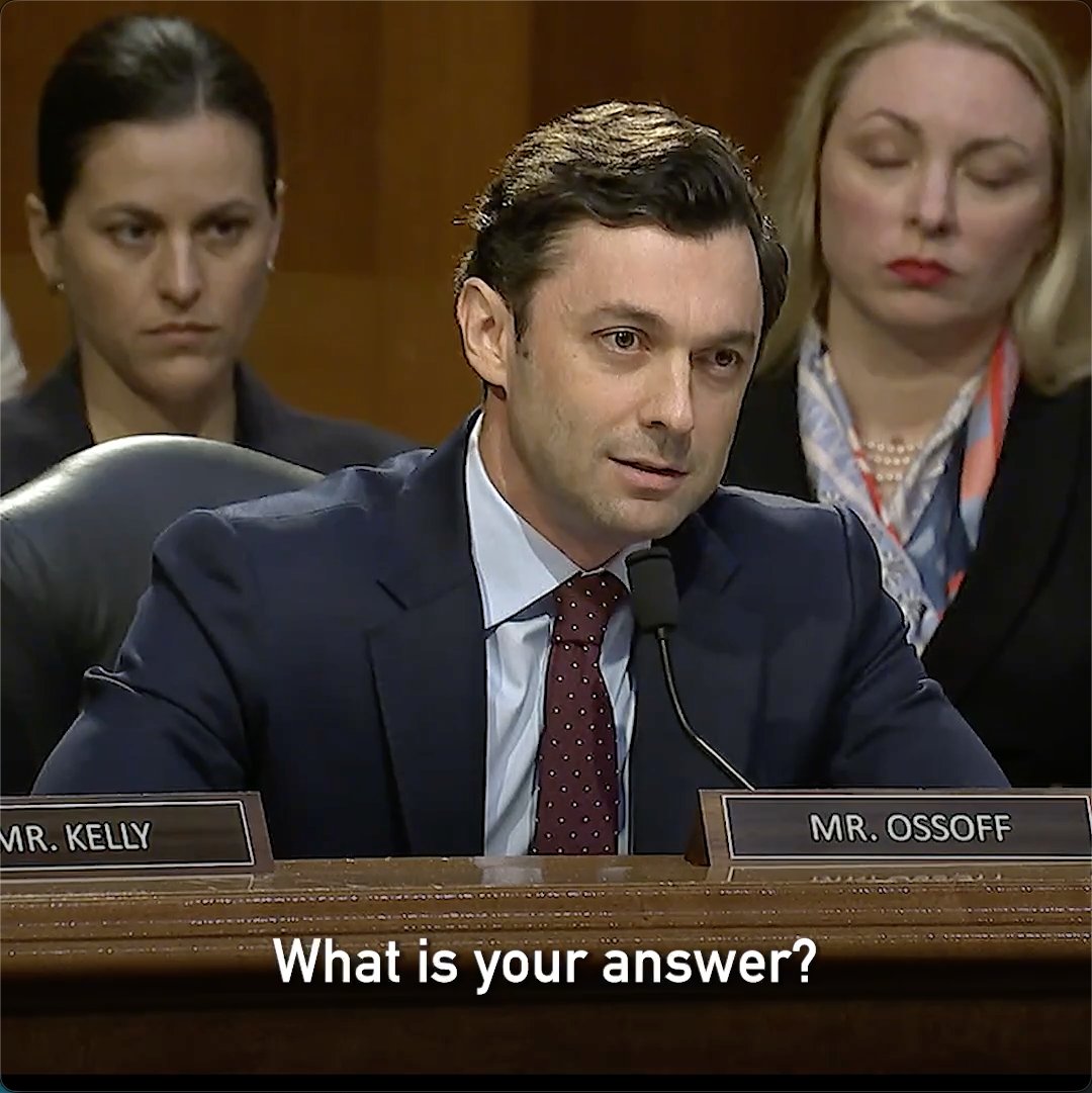 Sen. Ossoff asks Trump's Director of National Intelligence nominee who won the 2020 election.