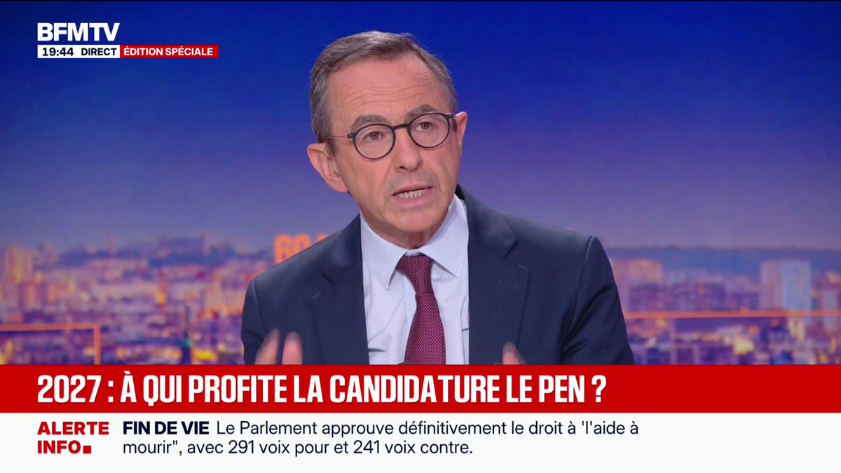 Incendies: "Il y a un problème de production de Canadair", estime Bruno Retailleau, candidat LR à la présidentielle