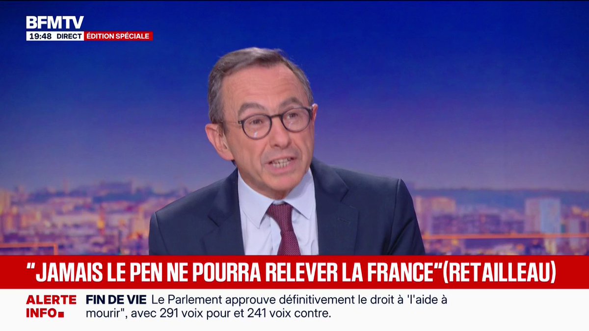 Présidentielle 2027: "L'engagement que je prends c'est de gagner, d'aller jusqu'au bout", déclare Bruno Retailleau, candidat LR