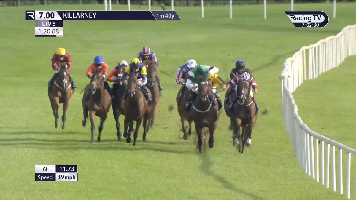 👏 Successful in a Down Royal handicap off 57, Meriden records a fifth straight win with Listed victory in the Cairn Rouge off 97 KillarneyRaces