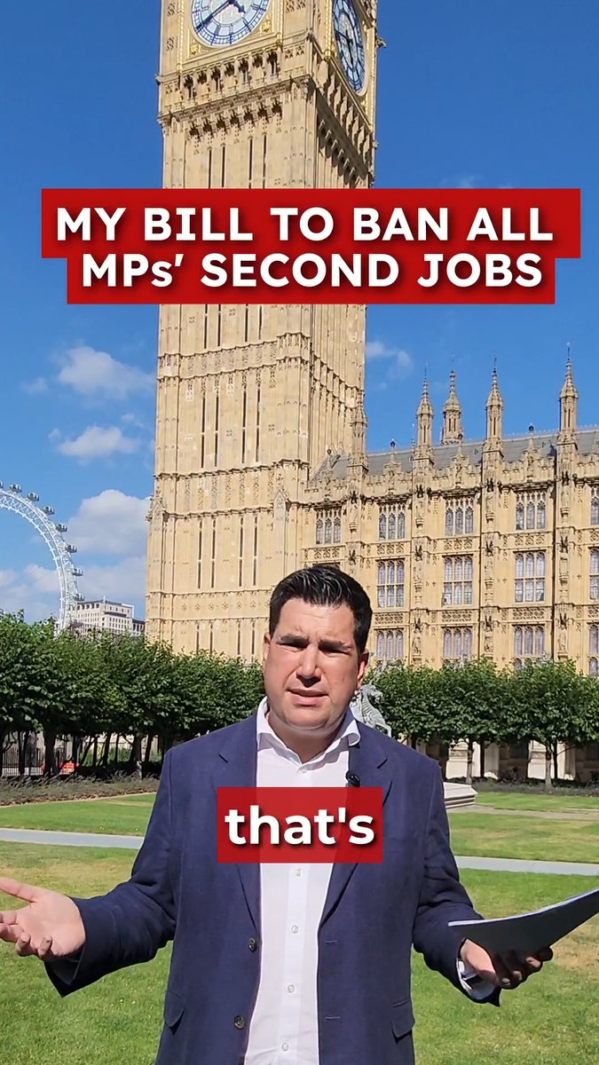 Ban All MPs' Second Jobs!