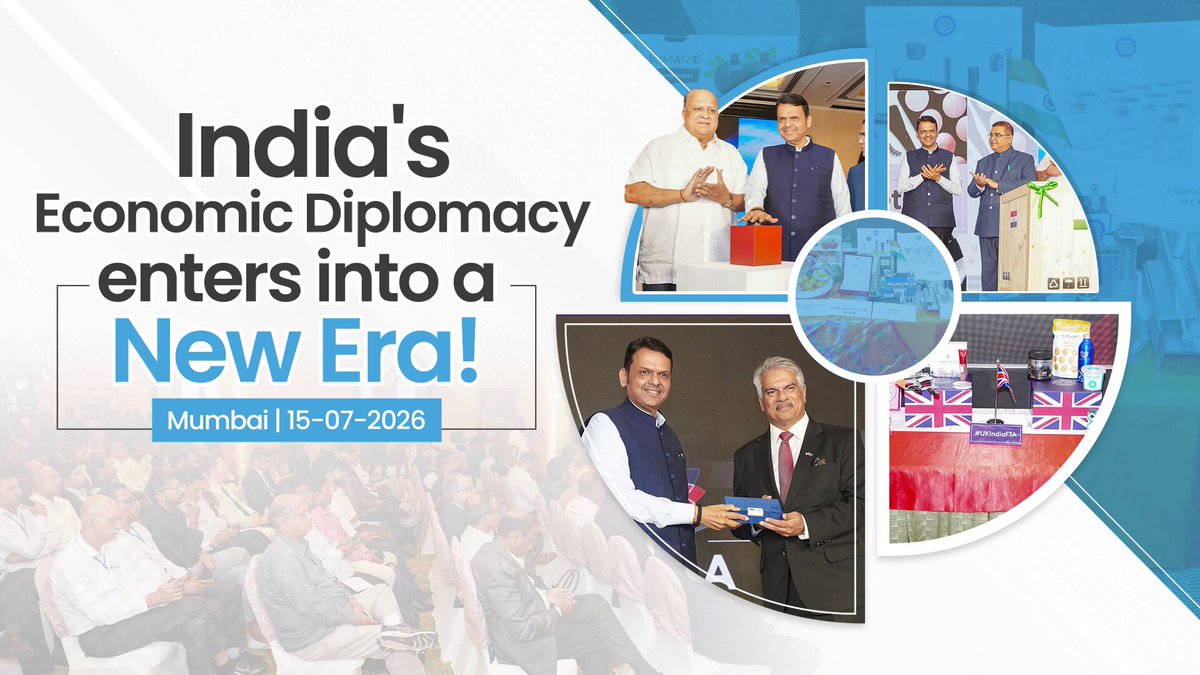 India-UK CETA: A New Wave of Global Opportunities! 🇮🇳🇬🇧 Glad to attend the ceremonial inauguration and cargo exchange, celebrating the entry into force of the India-UK Comprehensive Economic and Trade Agreement. This landmark agreement marks a new chapter in the strategic and economic partnership between India and the United Kingdom. It highlights an India that negotiates with confidence and is increasingly seen as a trusted global partner. Heartiest congratulations to Hon PM Narendra Modi Ji for his transformative leadership and to Hon Union Minister Piyush Goyal ji for his tireless efforts in making this historic agreement a reality. Under the visionary leadership of Hon PM Narendra Modi Ji, India has witnessed a defining transformation since 2014 that has transformed governance, strengthened the economy and elevated its standing in the world. The landmark trade agreements being signed by global powers with India represent another significant milestone in our nation's journey. The India-UK Comprehensive Economic and Trade Agreement is more than a trade agreement. It is an opportunity for exporters, manufacturers, MSMEs, startups, professionals, young entrepreneurs and the agriculture sector to expand their global presence, access new markets and strengthen exports. The agreement will provide new opportunities for Maharashtra in global trade, investment and exports, while enabling industries and agricultural products from the state to gain direct access to global markets. Maharashtra is ready to lead from the front in this new era of opportunity. Its strong manufacturing base, financial strength, world-class infrastructure, thriving startup ecosystem, and leadership in engineering, IT, pharmaceutical and agriculture sectors give the state a unique advantage to benefit from this partnership. The message to industry and entrepreneurs is simple, think bigger, think globally and seize the opportunities created by this landmark agreement. The India-UK CETA will become a gateway for higher exports, greater investment and stronger global partnerships. Minister Mangal Prabhat Lodha ji, Minister Jaykumar Rawal, Trade Commissioner for South Asia and the British Deputy High Commissioner for Western India Harjinder Kang and other dignitaries were present. Mangal Prabhat Lodha Jaykumar Rawal Harjinder Kang UK in Mumbai 🇬🇧🇮🇳 UK in India🇬🇧🇮🇳 #Maharashtra #IndiaUKCETA