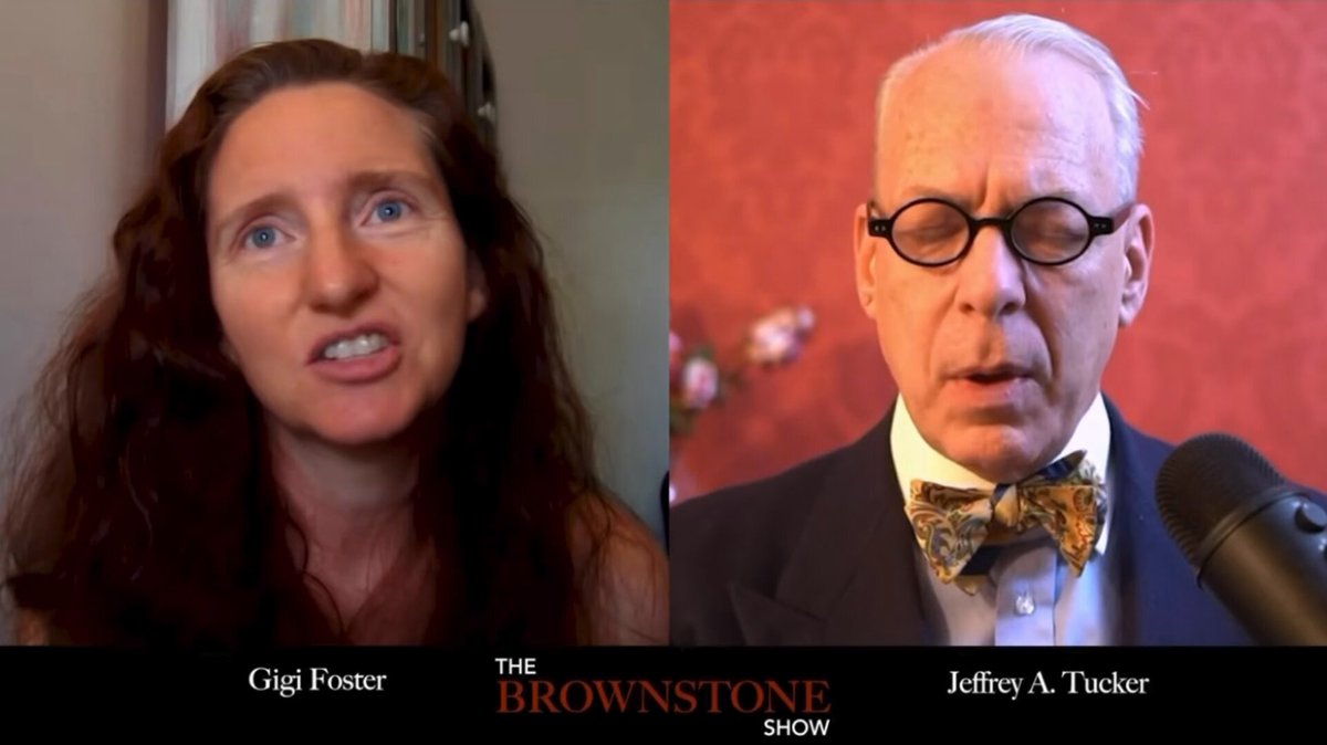 Jeffrey Tucker: “Whatever level of malice you think that public health officials had going into lockdowns…” “It was worse.” “It’s bad enough they destroy your social communities.” “Close your churches.” “Ruin businesses.” “Inflate the money supply, so they ruin the value of the currency.” “Drive us to bankruptcy and demoralization with all the horrible Covid policies.” “And then to add to that the… inoculation is ineffective.” “But then to add to that the idea that it would be damaging and potentially deadly, it’s almost too much to be believed.” “I spent months and months and months hoping that that wasn’t true.” Gigi Foster: “It’s just a horrific thing to contemplate.” “I remember… one of my cousins, who was a nurse, had sent a wide email to the whole extended family with the sentence: the mRNA vaccines are completely safe.” “And my heart sank.” “Because I knew she’d be listened to, because she was the family nurse.” “But I had seen the animal studies in which most of these animals who got mRNA technology died.” “And I’d looked at the age skew of Covid… and it was clear that young people could not receive enough benefit to warrant taking that sort of risk from a Covid vaccine.” “Because they just weren’t at that much risk of Covid.” “So I sent her an email and I said: Sally, please, look at the data, even what the CDC says.” “And she said I was offensive to science and the whole shebang,” Jeffrey A Tucker