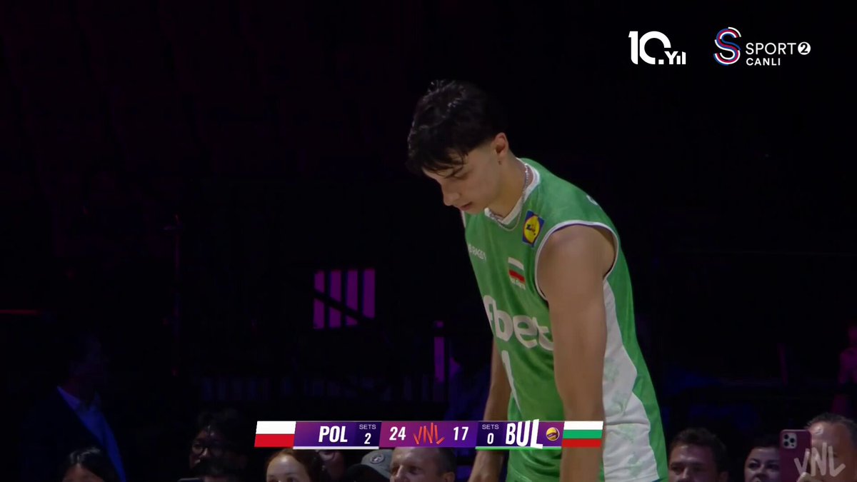 Polonya, Voleybol Milletler Ligi üçüncü haftasının ilk maçında Bulgaristan’ı 3-0 mağlup etti! 🇵🇱