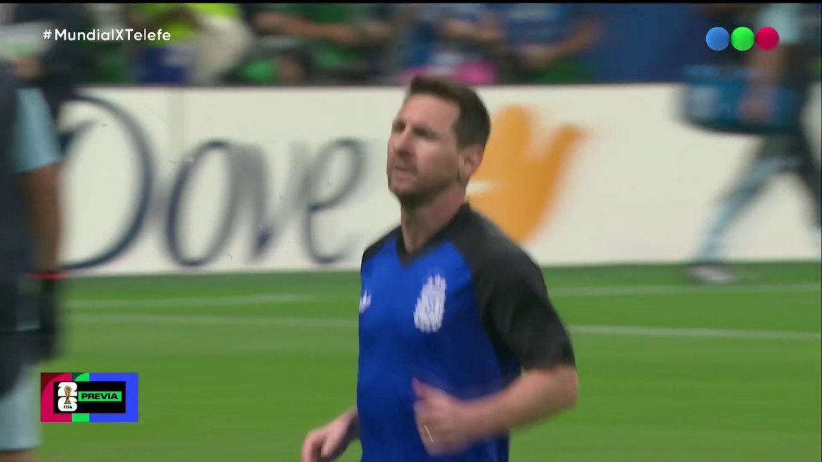 ACÁ ESTÁ LA SELECCIÓN ARGENTINA 🇦🇷 Con Leo a la cabeza, para seguir soñando... 🙏💙