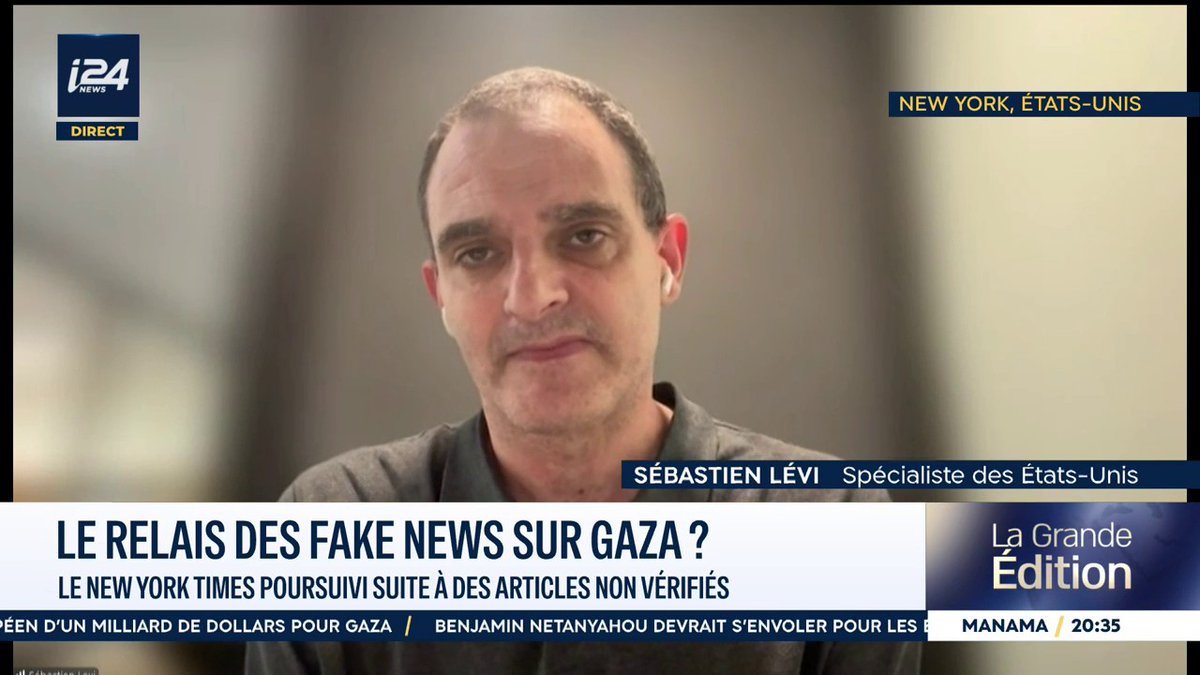 💥💬 "C'est avant tout un problème de responsabilité du journal" : Le New York Times traverse une crise de crédibilité après la publication d'une tribune controversée relayant des accusations contre Tsahal - Les détails avec Sébastien Lévi (SEBASTIEN R LEVI) #LaGrandeEdition