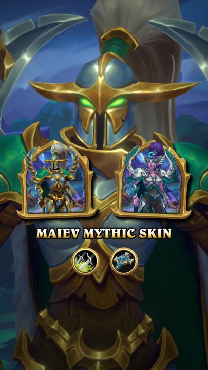 ⚔️ Stop criminals in their tracks with the new Maiev Mythic Skin! Priest or Rogue? Which look gets your vote?