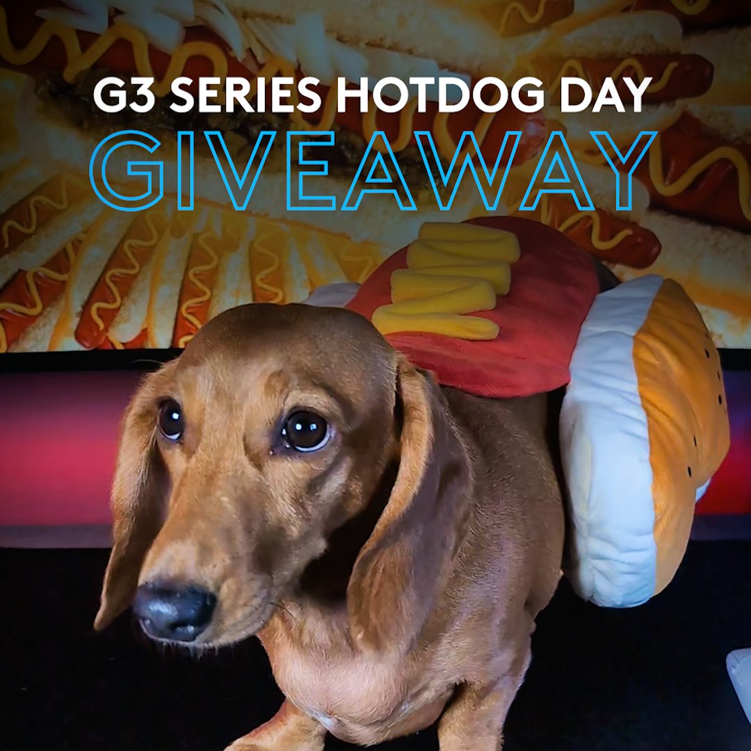 💛 Team Ketchup? ❤️ Team Mustard? Tell us how you take your glizzy for a chance to win a full G3 Series setup and custom keycap in your choice topping. Only two G3 Series Hot Dog Day Giveaway wieners will bring home the heat. 🖱️ 1x G305 X SUPERLIGHT Mouse ⌨️ 1x G316 X Keyboard 🎧 1x G325 LIGHTSPEED Headset 🌭 1x Team Ketchup or Team Mustard hot dog keycap Make your entry official here: ✨ Special shoutout to Ruby the dachshund from moonpieandruby (IG)
