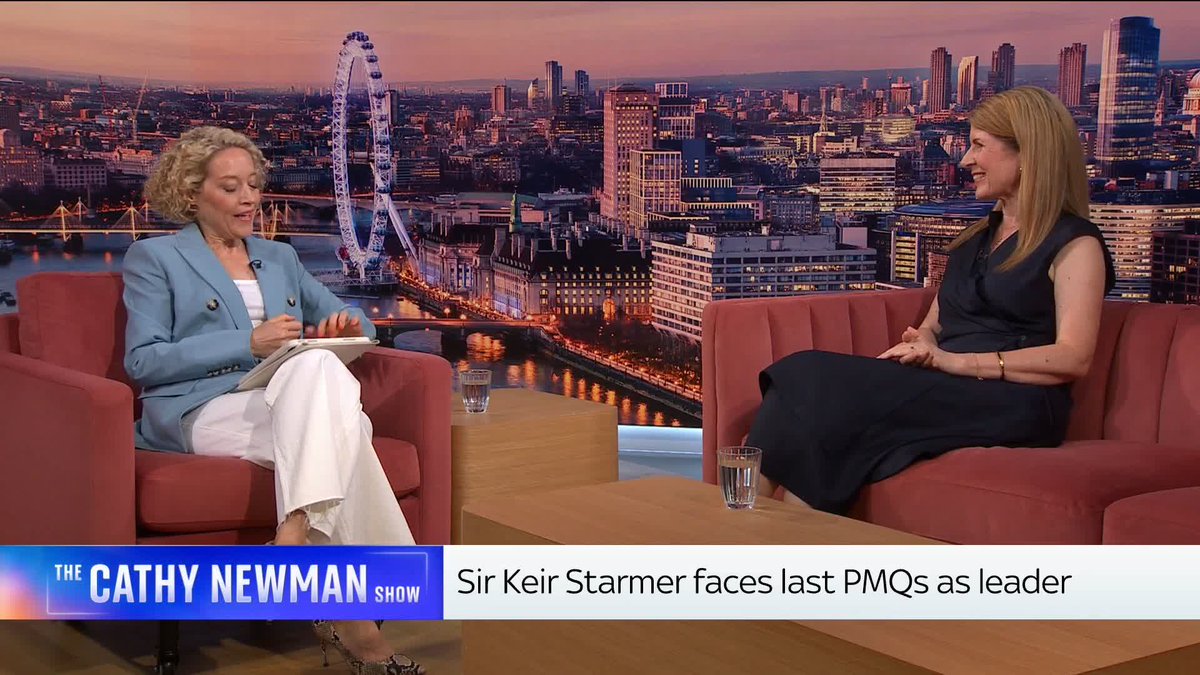 Cabinet minister and close ally of Sir Keir Starmer Jenny Chapman describes this morning's final cabinet meeting as "reflective", and says "there was regret from some for sure, about how this has come about". Politics latest: 📺 Sky 501 and YouTube