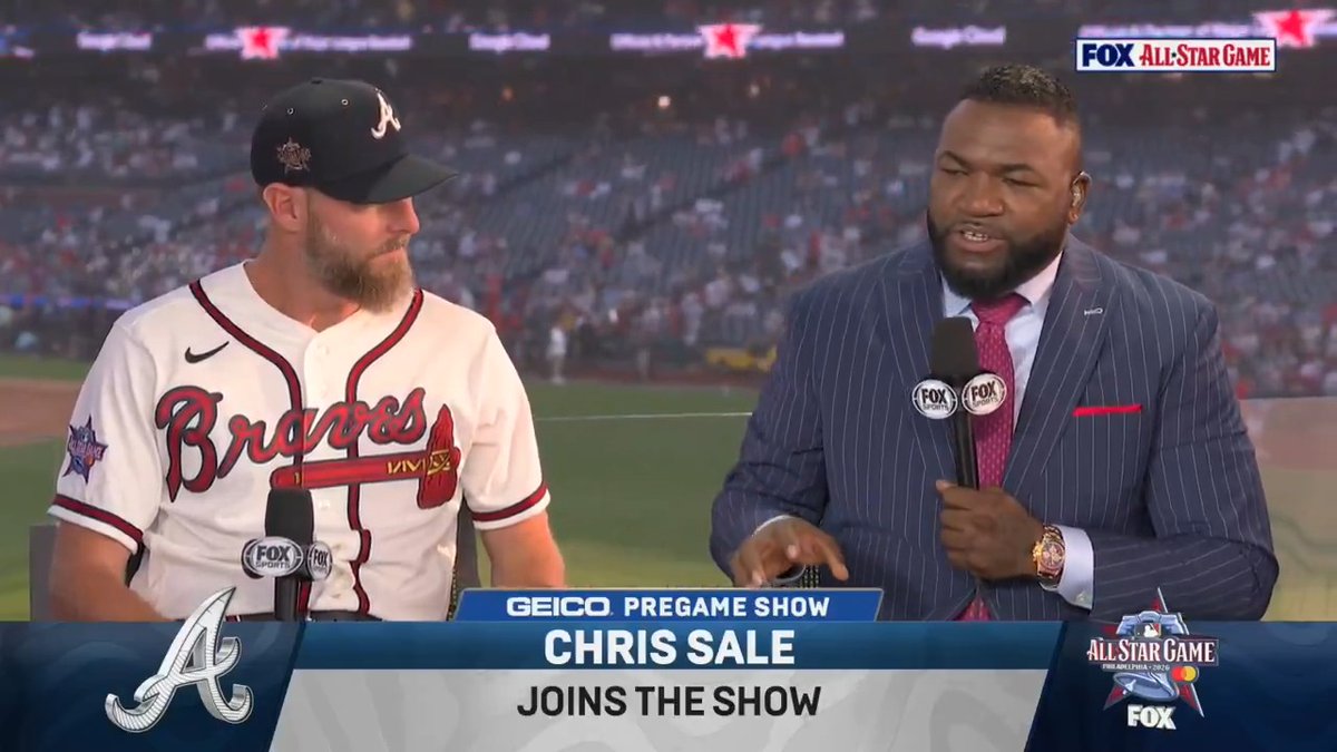 "I just felt like I owed it to Boston. Like hey, I need to give them everything I have because I really felt guilty for those years of not being able to show up and not play... I don't know if they'll love me forever, but I'll always love them." ❤️ Chris Sale spoke to David Ortiz about how things ended in Boston ⬇️ (via FOX Sports)