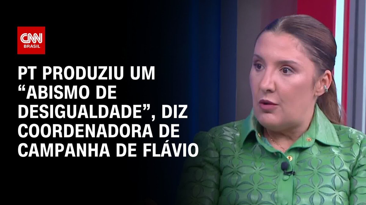 Daniella: PT produziu abismo de desigualdade; assista #CNN360º