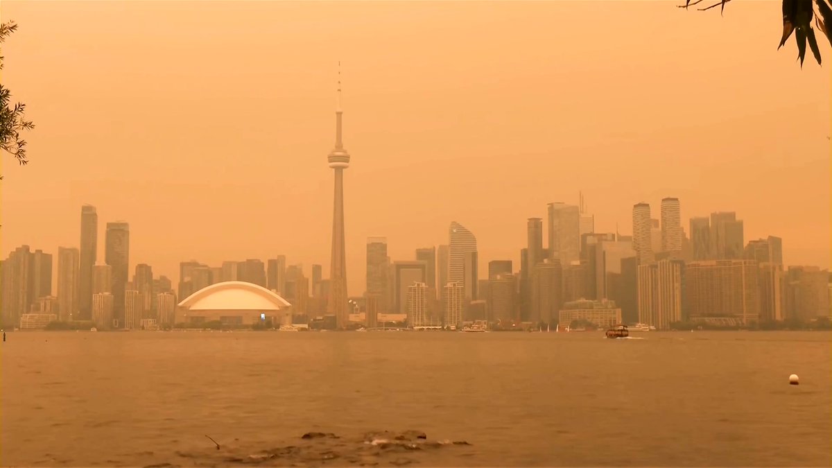 Toronto's air quality ranked the worst among major cities globally as wildfire smoke from northwestern Ontario blackened skies and prompted health warnings and calls for residents to limit outdoor activities