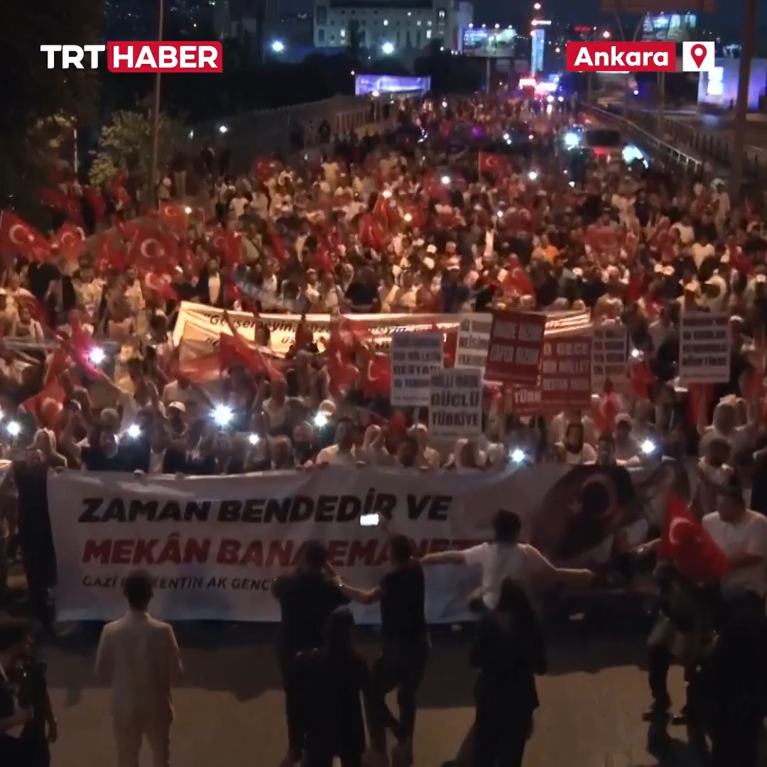 İrade bizim, #ZaferBizim🇹🇷 Yurdun dört bir yanında yüz binlerce vatandaş, #15Temmuz Demokrasi ve Milli Birlik Günü için sokaklara döküldü.