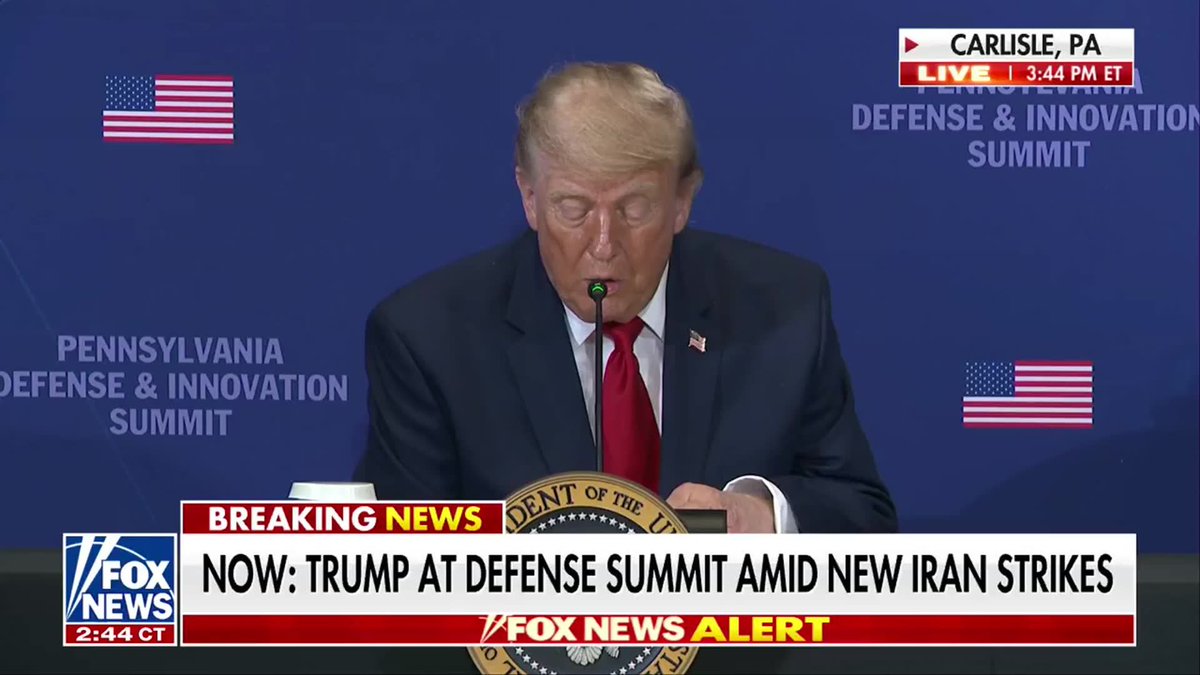 JUST IN: President Trump touts a whopping $1 trillion investment in the U.S. military during his administration and announces plans to push that spending to a massive $1.5 trillion next year to boost national defense and secure American jobs. "Under the Trump administration, we've invested a record $1 trillion in the United States military.” “And next year, I'm proud to say, and we have to get moving on this $1.5 trillion.”