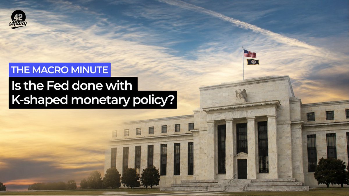 The Macro Minute | July 15, 2026: Is the Fed done with K-shaped monetary policy? For daily updates, follow The Macro Minute on your favorite podcast platform.