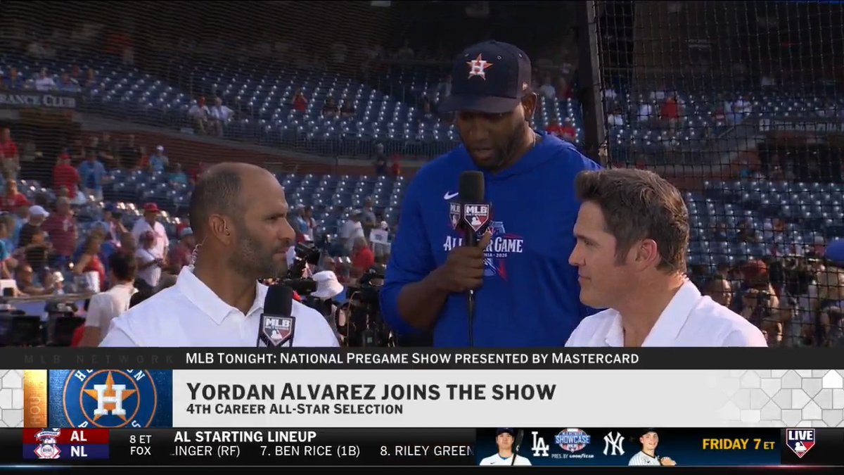 Yordan Alvarez gave Juan Soto a tip that changed his season?! 👀 The @Astros superstar shares what he suggested on the #MLBTonight desk.