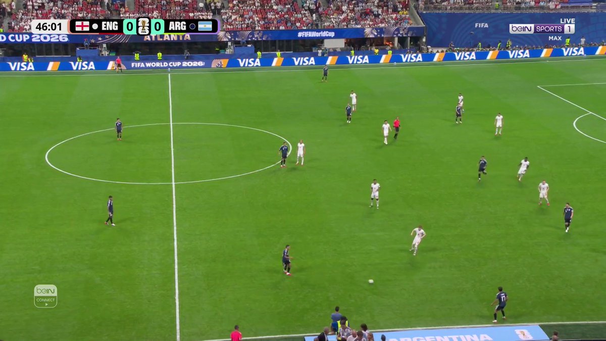خوليان ألفاريز كاد يبصم على هدف التقدّم للمنتخب الأرجنتيني