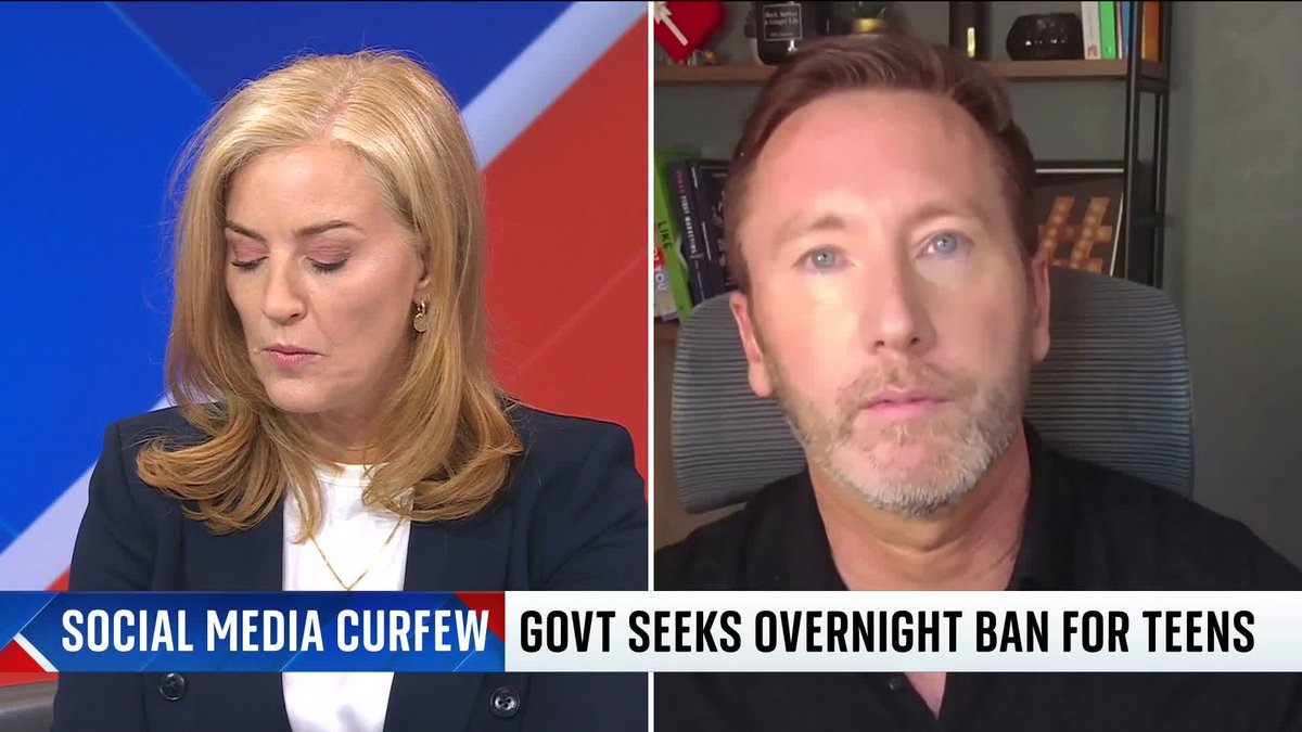 The government is proposing to block access to social media for under-18s between the hours of midnight and 6am. Social media analyst Matt Navarra tells Sarah-Jane Mee focus should be on the addictive design features not curfews. ➡️ 📺 Sky 501/YT