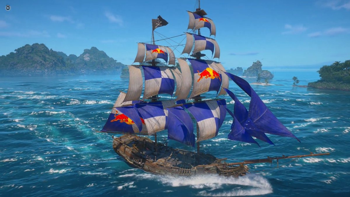 New Free Content in 🏴☠️ Assassin's Creed Black Flag Resynced 🏴☠️ - The Red Bull Sails (Wings of the Tempest) In order to obtain them you need to partak in a quiz on Red Bull's website and answer at least one question correctly! More info and links 👇