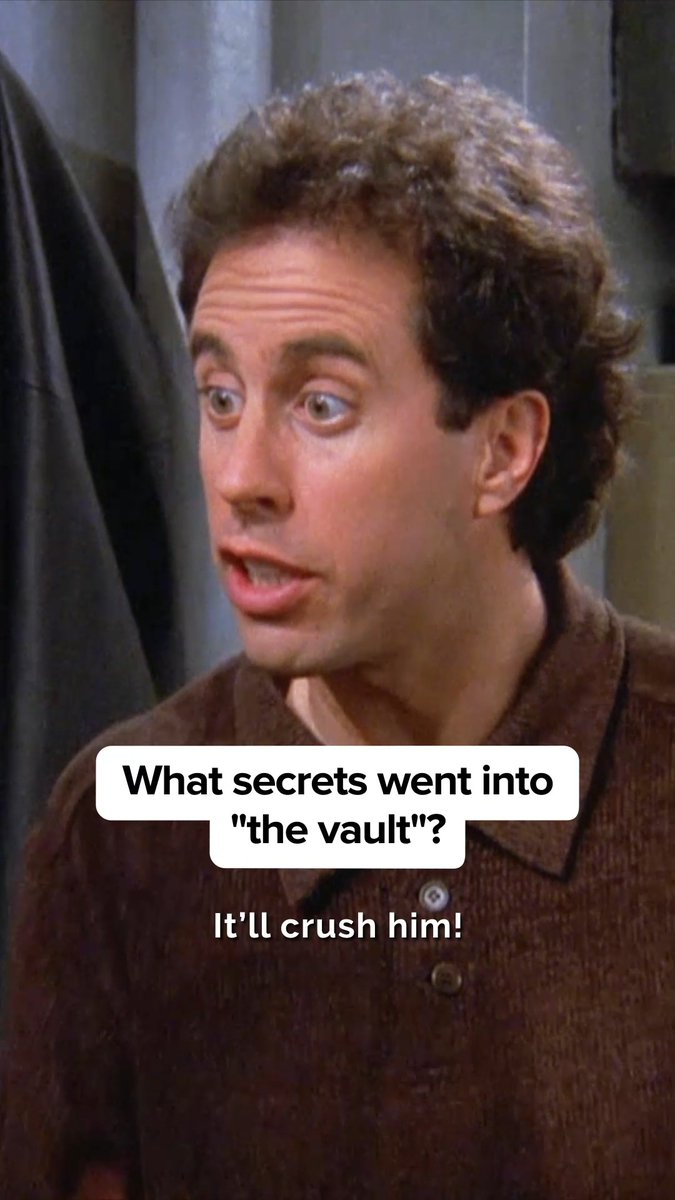 Do you remember the secrets Elaine and Jerry put into their respective vaults? Stream the complete series on Netflix.