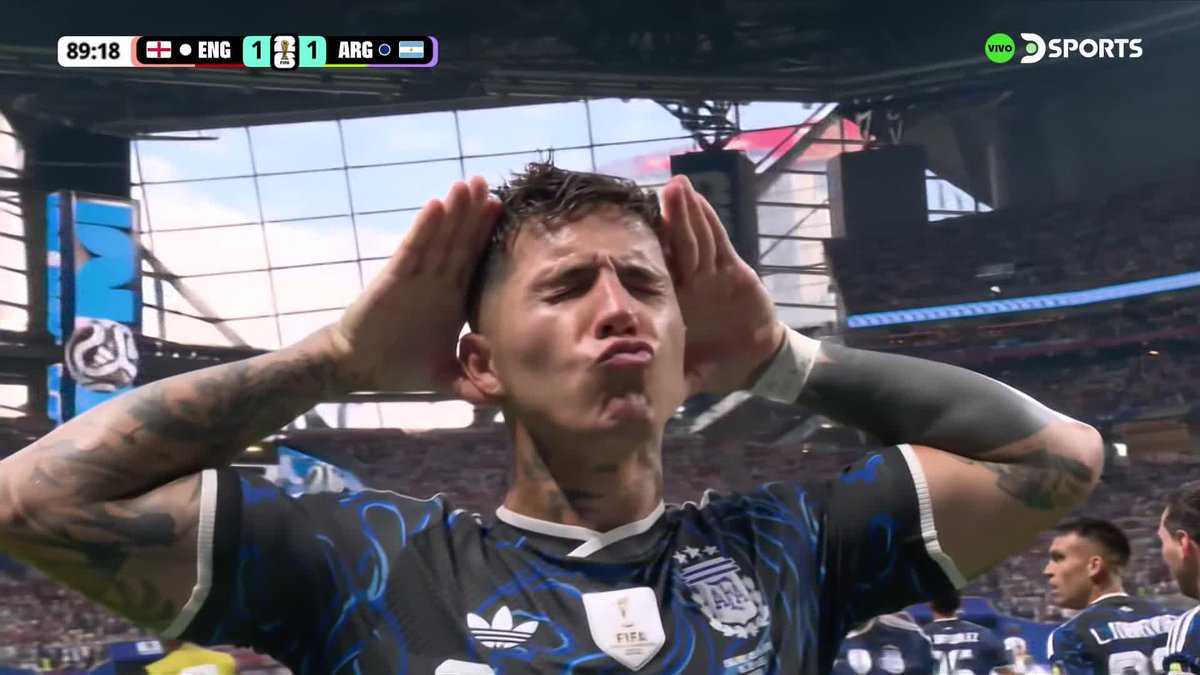¡EL TOPO GIGIO DE ENZO FERNÁNDEZ! #MundialEnDSPORTS #FIFAWorldCup