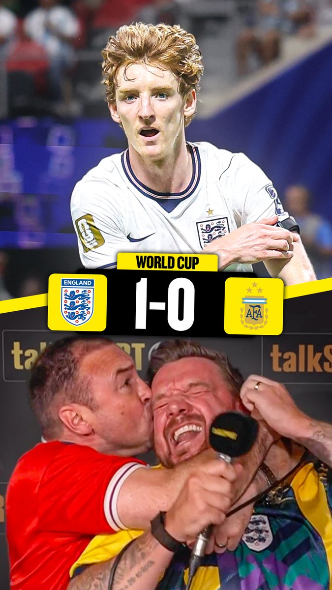 Anthony Gordon gives England the lead against Argentina! 🏴󠁧󠁢󠁥󠁮󠁧󠁿🇦🇷 #fifaworldcup #england #threelions #itscominghome #argentina