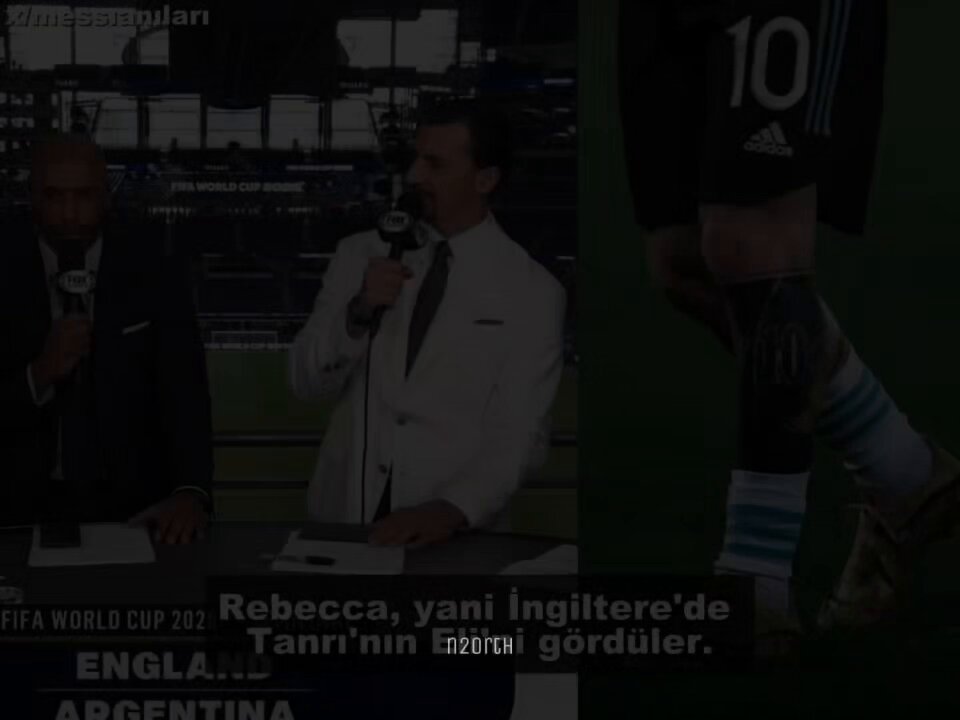 SOLUNU AYRI SAĞINI AYRI GÖSTERDİ.